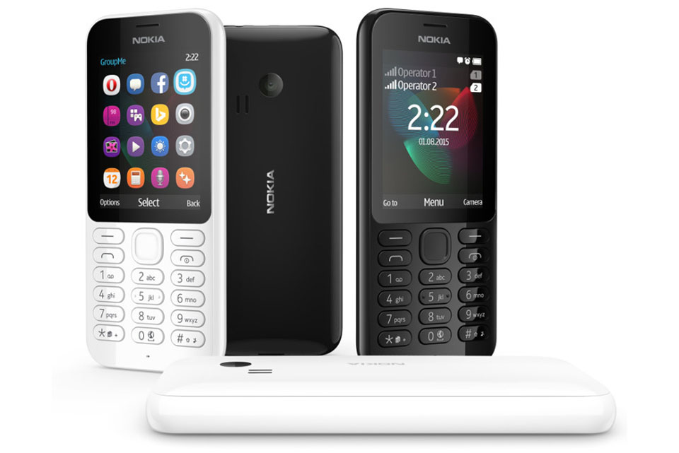 Microsoft ra mắt Nokia 222: màn hình 2,4
