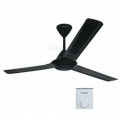 Quạt trần 3c chiều dài ty 12inch màu đen F-60MZ2-KS