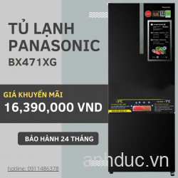 Tủ lạnh Panasonic Inverter 417 lít NR-BX471GPKV
