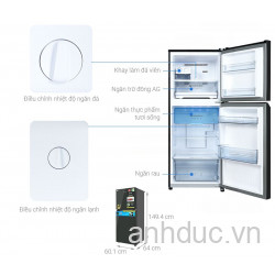 Tủ lạnh Panasonic Inverter 268 lít NR-TV301VGMV