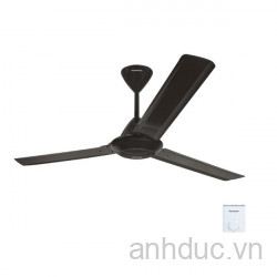 Quạt trần 3c chiều dài ty 9inch màu đen F-60MZ2-KMS