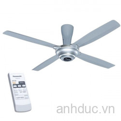 Quạt trần Panasonic có remote - màu bạc F-56MPG-S