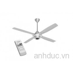 Quạt trần Panasonic có remote - màu bạc F-56MZG-S