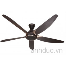 Quạt trần Panasonic 5 cánh động cơ DC màu nâu F-60GDS-B