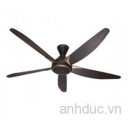 Quạt trần  Panasonic 5 cánh động cơ DC màu đen F-60XDN