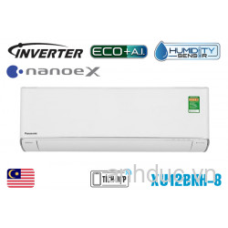 Điều hòa Panasonic  1 chiều inverter 12000BTU cao cấp XU12BKH-8