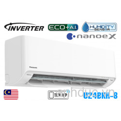 Điều hòa Panasonic 1 chiều Inverter 24000btu CU/CS-U24BKH-8