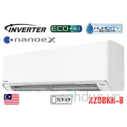 Điều hòa 2 chiều Panasonic Inverter 9000BTU cao cấp XZ9BKH-8 