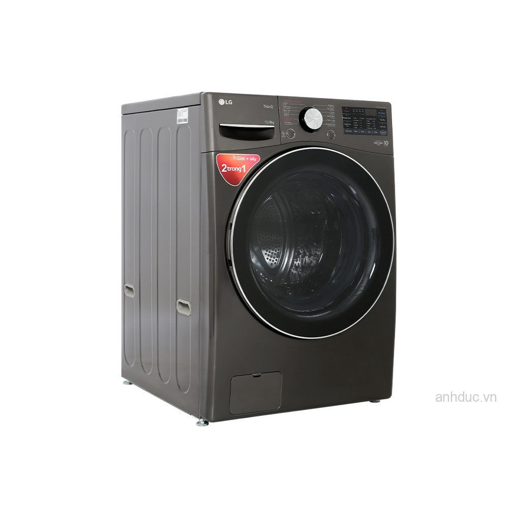Máy giặt sấy LG Inverter 21 kg F2721HVRB